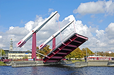 Schroebrug, movable bridge, Middelburg Zeeland Holland the Netherlands