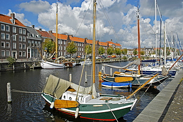 Canal, Middelburg, Zeeland, Holland, the Netherlands