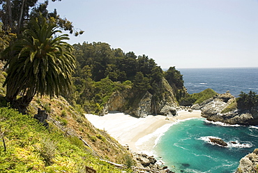 McWay Falls, Julia Pfeiffer Burns State Park, Route No. 1, Big Sur, California, USA