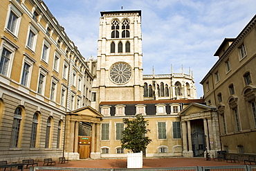 Old part of town, Lyon, France