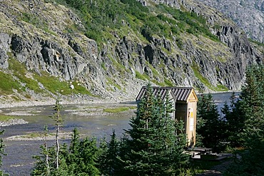 Restroom at the Happy Camp Chilkoot Trail British Columbia Canada