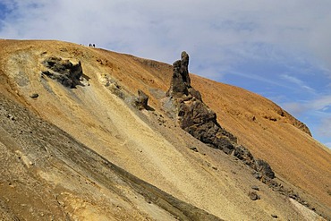 The Rhyolith mountain Brennisteinsalda Landmannalaugar Iceland