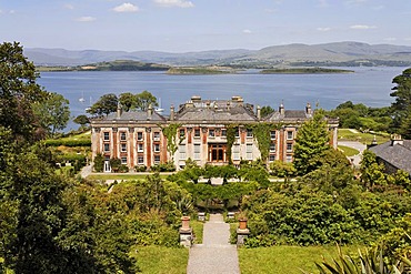 Palace and the gardens of Bantry House, Cork, Ireland