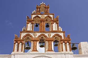 Clock tower, Emborio, Santorini, Greece