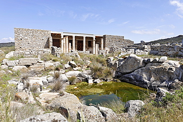 Cistern in front of House of the Masks, Delos, Greece