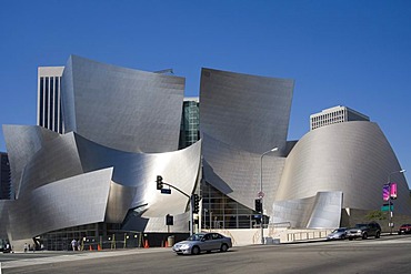 Walt Disney Concert Hall, Bunker Hill, Downtown, Los Angeles, California, USA