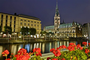 City hall in Hamburg, Germany