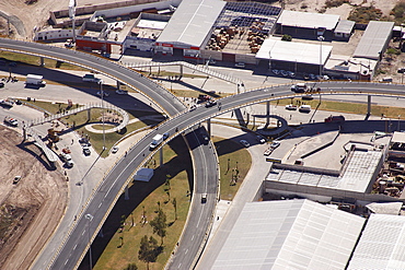 Aerial view of Torreon, Coahuila, Mexico, America