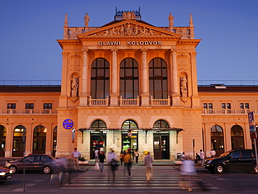 Zagreb Railway Station, Croatia, Europe