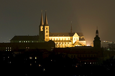 Michaelsberg Benedictine Abbey, Bamberg, Upper Franconia, Franconia, Bavaria, Germany, Europe