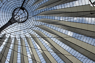 Sony Center at Potsdamer Platz in Berlin, Germany, Europe