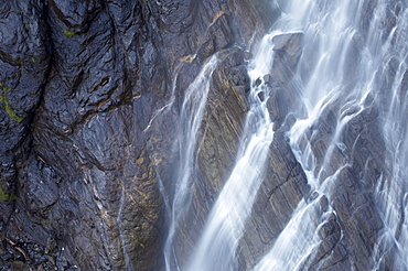 Fallbach waterfall, Maltatal, Hohe Tauern, Carinthia, Austria