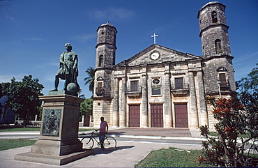 Columbus memorial and church in Cardenas, Cuba