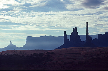 Totem Pole in Monument Valley, Utah, USA, North America