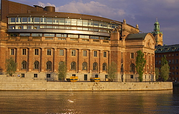 Parliament, Riksdagen, Stockholm, Sweden, Scandinavia, Europe