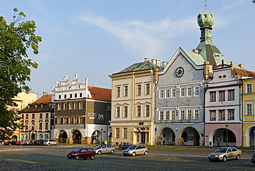 Historic centre of Litomerice at the Labe, North Bohemia, Czech Republic, Czechia, Europe