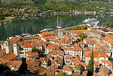 Town of Kotor, Kotor Bay, UNESCO World Heritage Site, Montenegro, Crna Gora, Balkans, Balkan, Europe