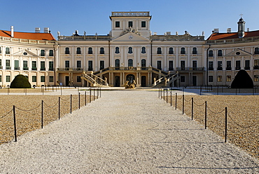 Eszterhazy Palace, Esterhazy, Fertod at Lake Neusieldl, Hungary, Europe