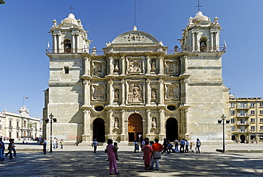 Oaxaca Cathedral, UNESCO World Heritage Site, Mexico, Central America