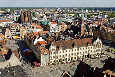Panorama of Wroclaw, Silesia, Poland, Europe