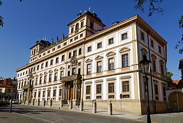 Tuscan Palace in the Castle District, UNESCO World Heritage Site, Prague, Czech Republic, Czechia, Europe