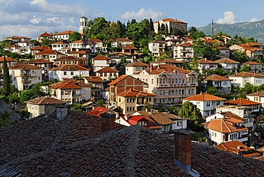 Historic town centre of Ohrid, UNESCO World Heritage Site, Macedonia, FYROM, Former Yugoslav Republic of Macedonia, Europe