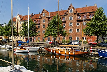 Christianshavn Canal, Copenhagen, Denmark, Scandinavia, Europe