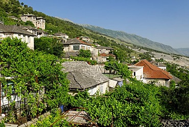 Historic centre of Gjirokaster, UNESCO World Heritage Site, Albania, the Balkans, Europe