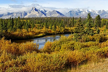 Jarvis River, Kluane National Park, UNESCO World Heritage Site, Yukon, Canada, North America