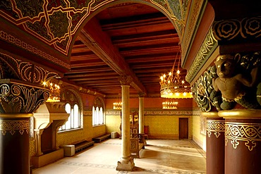 UNESCO World Heritage Site Wartburg Germany, Thuringia, Saengersaal