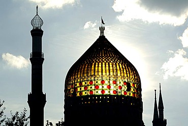 Yenidze (tobacco mosque), formerly factory of cigarettes Dresden Saxony Germany