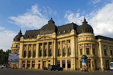 Library of University, Bucharest, Romania