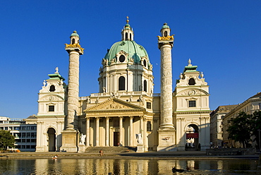 St. Charles church, Vienna, Austria