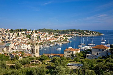 Harbour of Hvar, Island Hvar, Dalmatia, Croatia