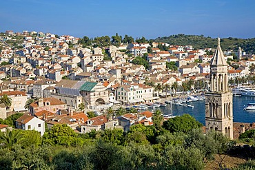 Harbour of Hvar, Island Hvar, Dalmatia, Croatia