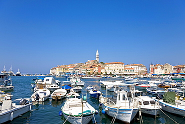 Harbour of Rovinj, Istria, Croatia