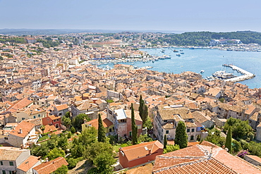 Harbour of Rovinj, Istrien, Croatia