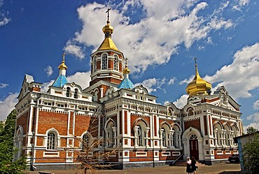 Church of Holy Nicolai, second oldest Church of Omsk, Omsk at the Rivers of Irtisch and Omka, Omsk, Sibiria, Russia, GUS, Europe,