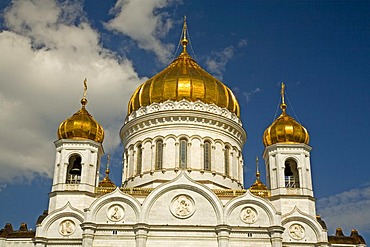 The Christ the Savior Cathedral, Moscow, Russia, East Europe, Europe