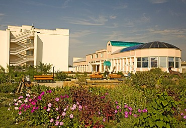 Saki, Hotel and Sanatorium Yurmino, Crimea, Ukraine, South-Easteurope, Europe,