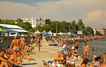 Beach Promenade, Yefbatoria, Crimea, Ukraine, South-Easteurope, Europe,