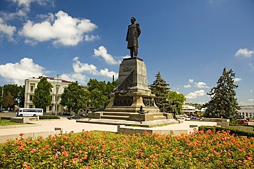 Nachimow Square, Statue of General Nachimow, Sevastopol, Crimea, Ukraine, South-Easteurope, Europe,