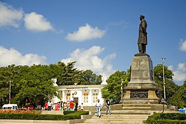 Nachimow Square, Statue of General Nachimow, Sevastopol, Crimea, Ukraine, South-Easteurope, Europe,