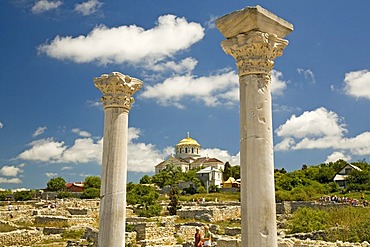 Chersonnes , Sevastopol, Crimea, Ukraine, South-Easteurope, Europe,