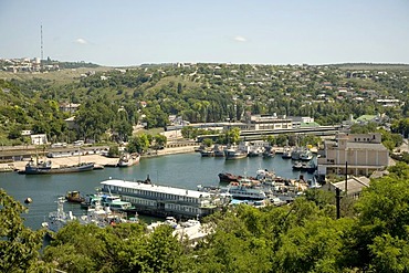 Harbour with Ships, Sevastopol, Crimea, Ukraine, South-Easteurope, Europe,