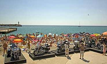 Promenade and Boardwalk of Jalta, Crimea, Ukraine, South-Easteurope, Europe,