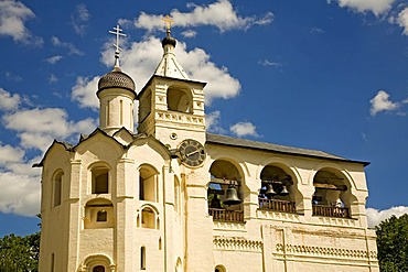 Bell tower, Transfiguration Cathedral, Saviour Monastery of St. Euthymius, , Suzdal, Russia