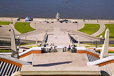 Chkalov Stairs, Nizhny Novgorod (Gorky), Russia