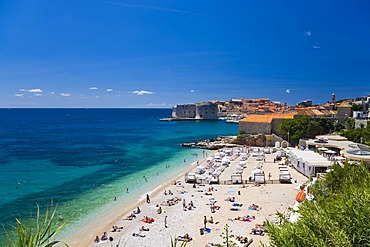 Dubrovnik historic city centre, Ragusa, Dubrovnik-Neretva, Dalmatia, Croatia, Europe