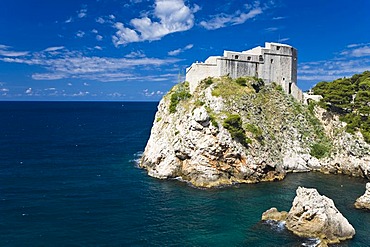 Fort Lovrijenac, Dubrovnik, Ragusa, Dubrovnik-Neretva, Dalmatia, Croatia, Europe